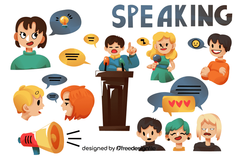 Speaking vector