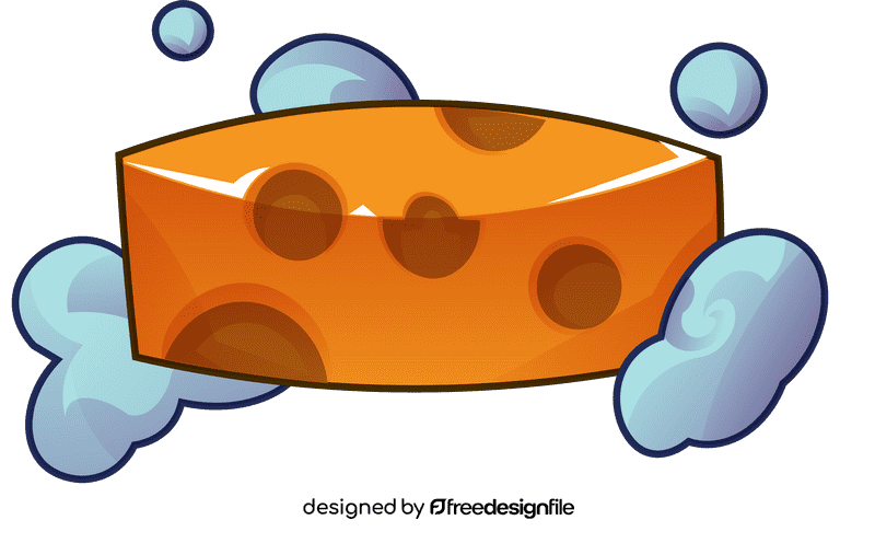 Sponge big bubble clipart