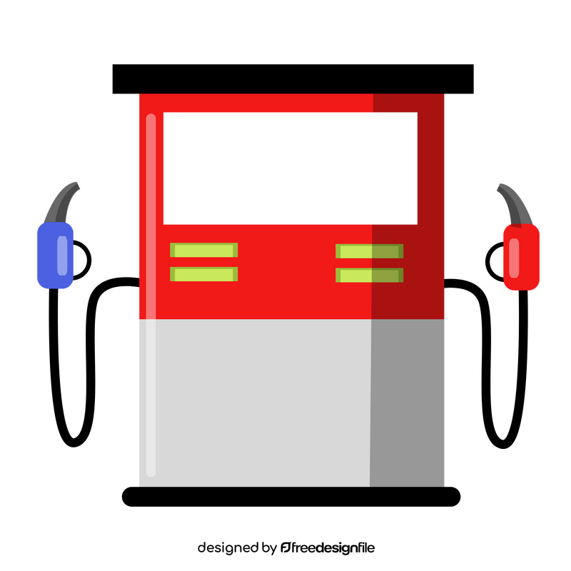 Petrol station clipart