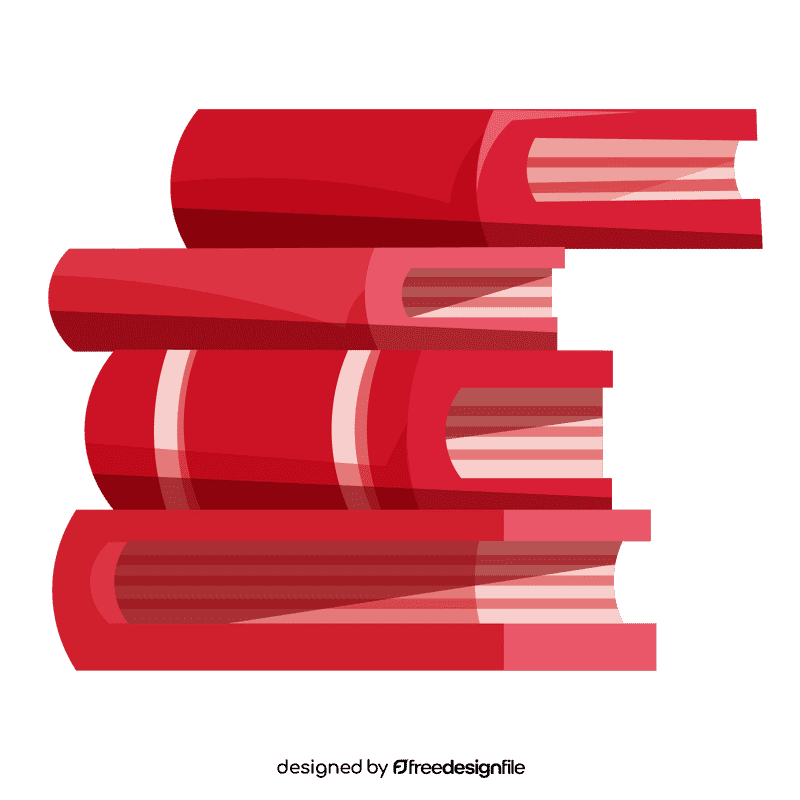 Stack of books book tower clipart