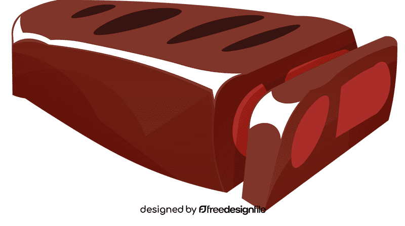 Steak deep fried clipart