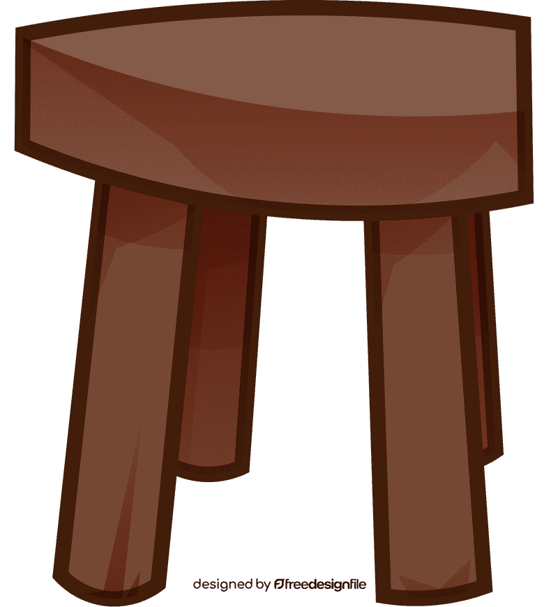 Stool small clipart