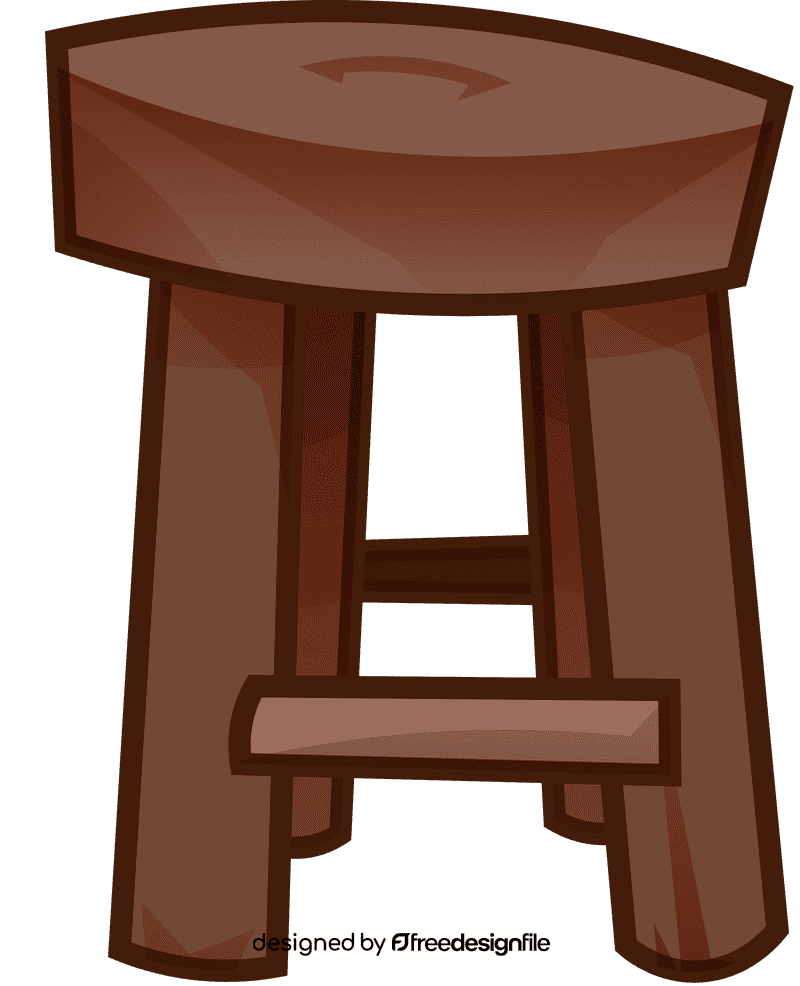 Stool small clipart