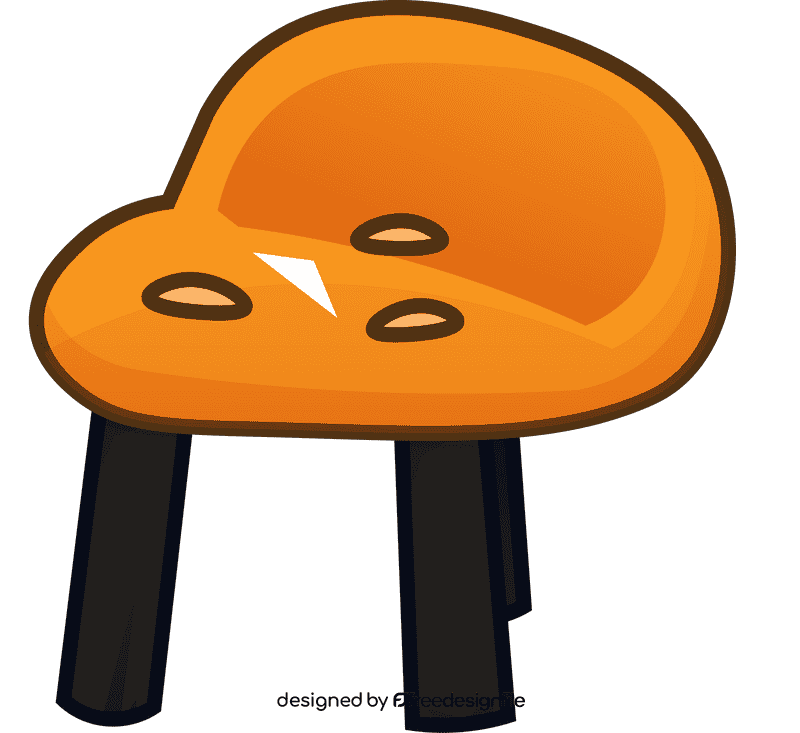 Stool vintage clipart