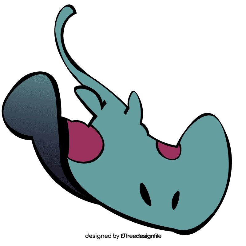 Stringray small clipart