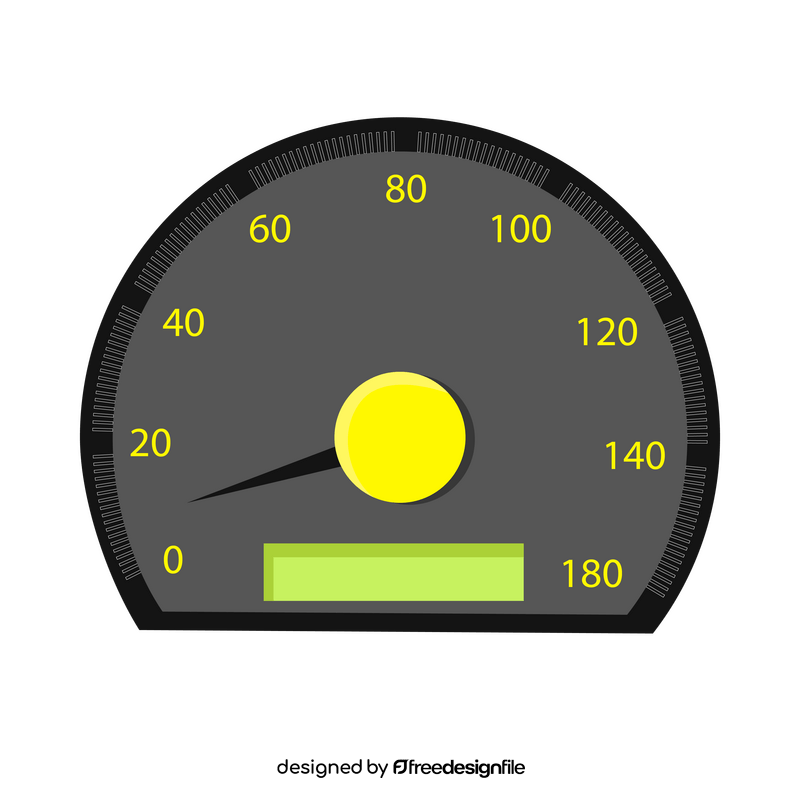 Truck speedometer clipart