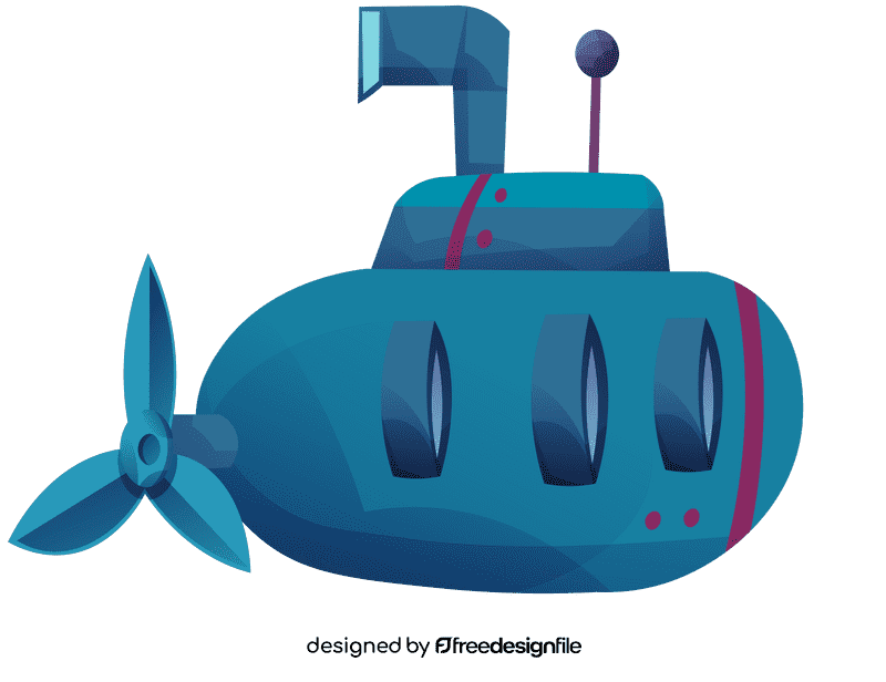 Submarine clipart