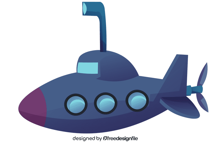 Submarine clipart