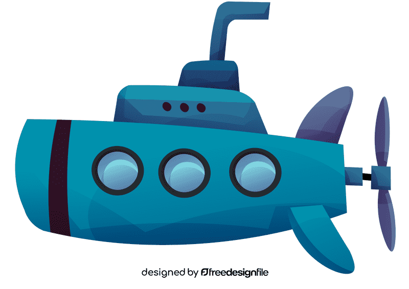 Submarine uboat clipart
