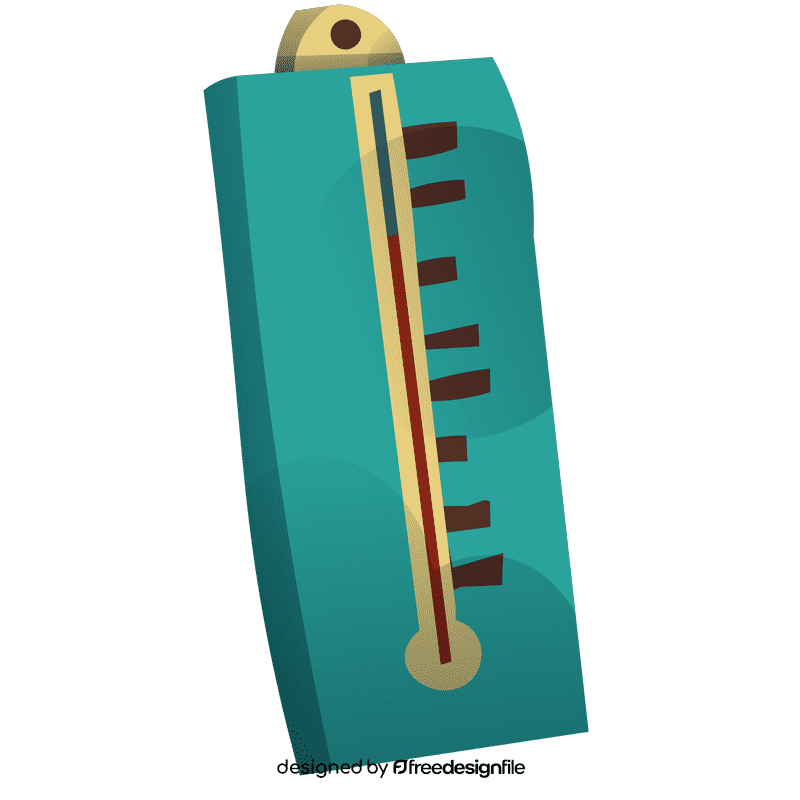 Temperature thermometer clipart