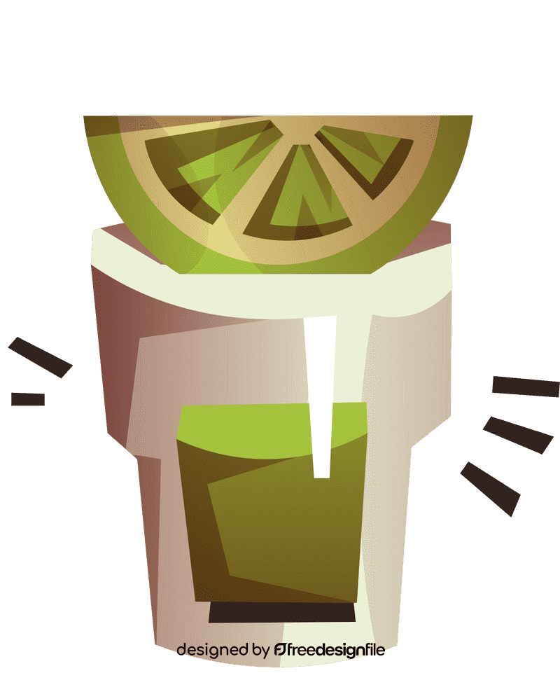 Tequila glasstop clipart