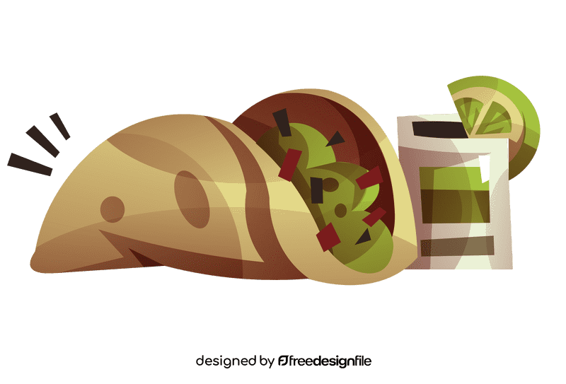 Tequila snack clipart