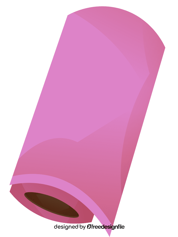 Toilet paper roll small clipart