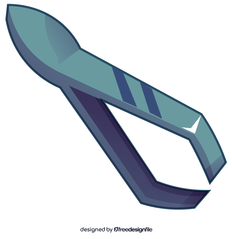 Tweezers striped clipart