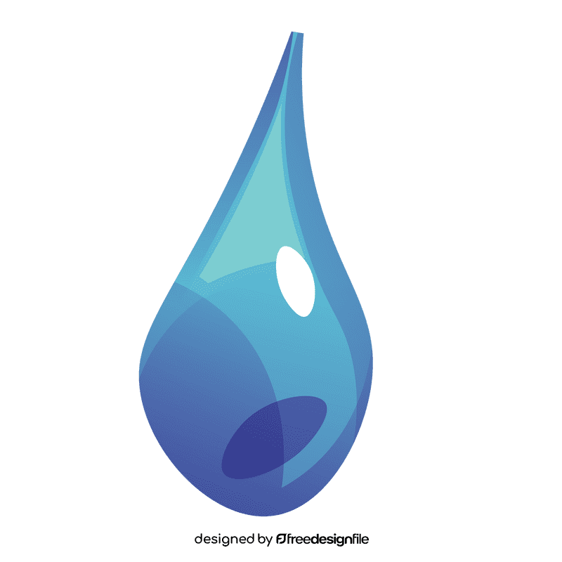 Water drop clipart