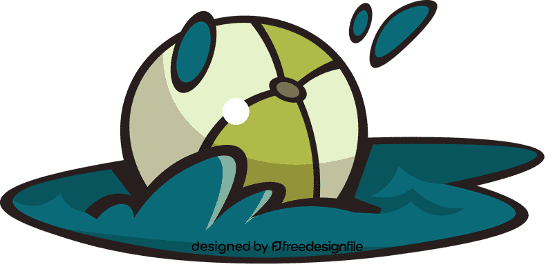 Water float ball clipart