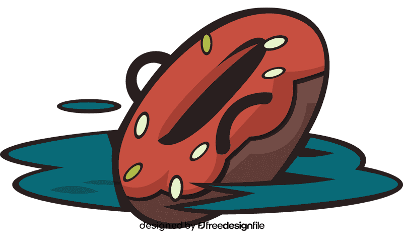 Water float donut clipart