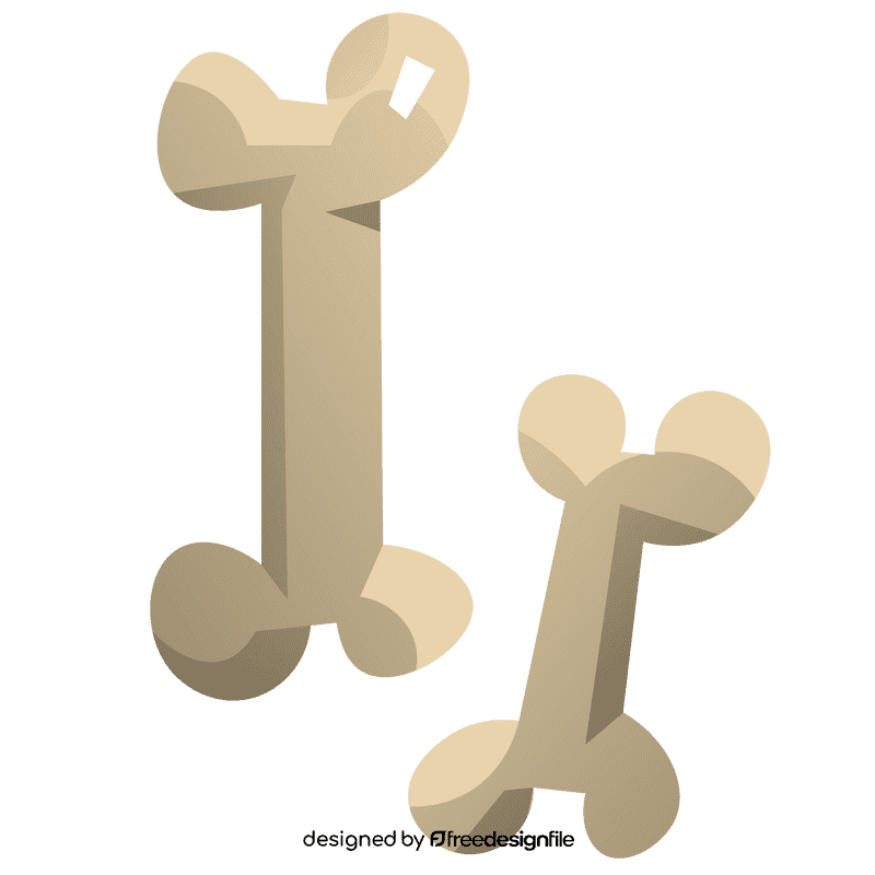 Bones couple clipart