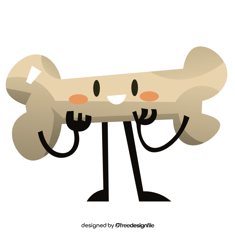Bones shy clipart
