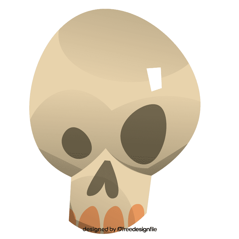 Bones skull clipart
