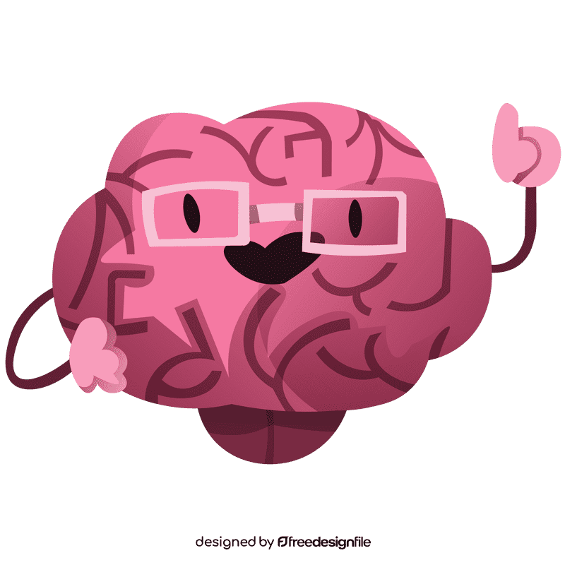 Brain smart clipart