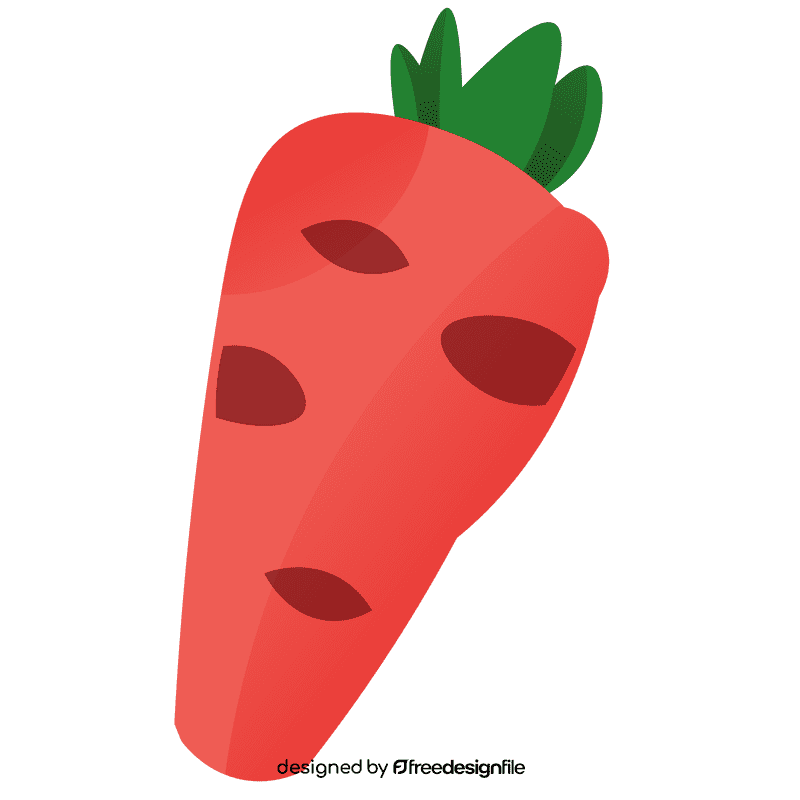 Eye carrot clipart