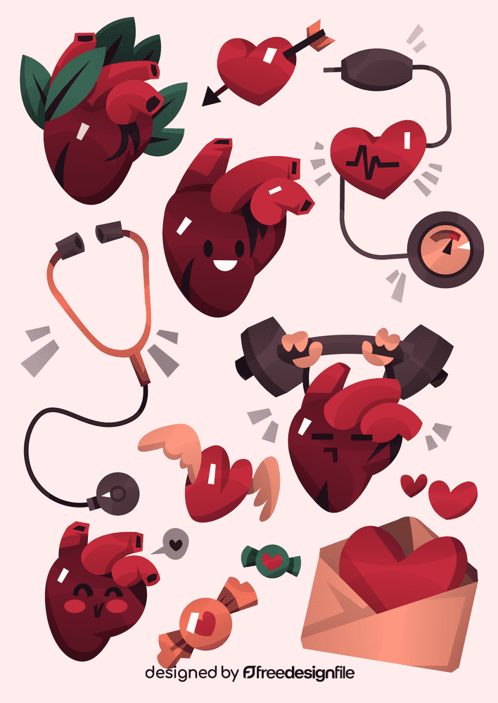 Heart vector