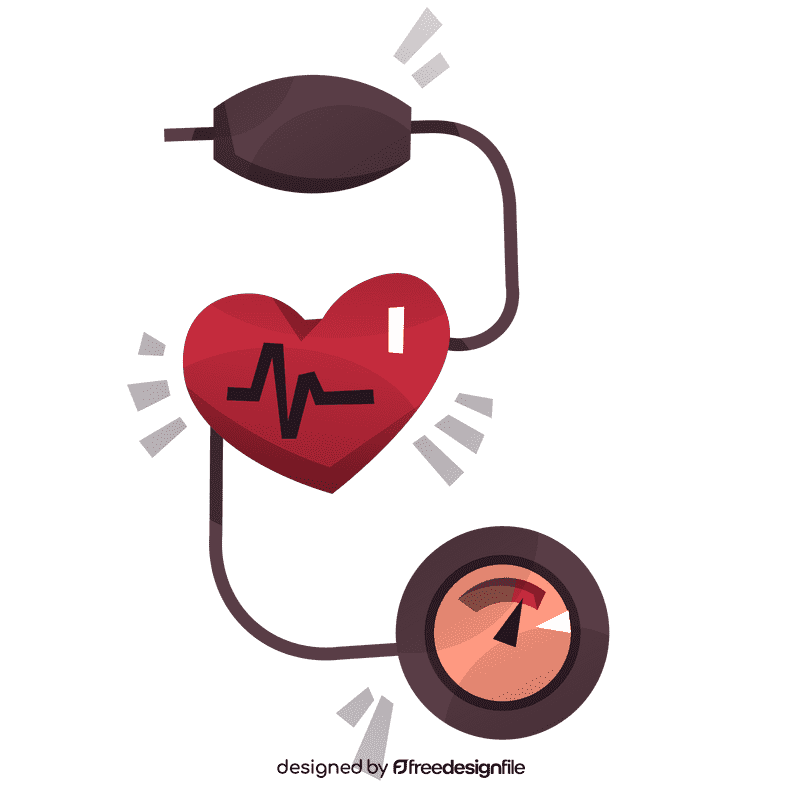 Heart heartbeat clipart