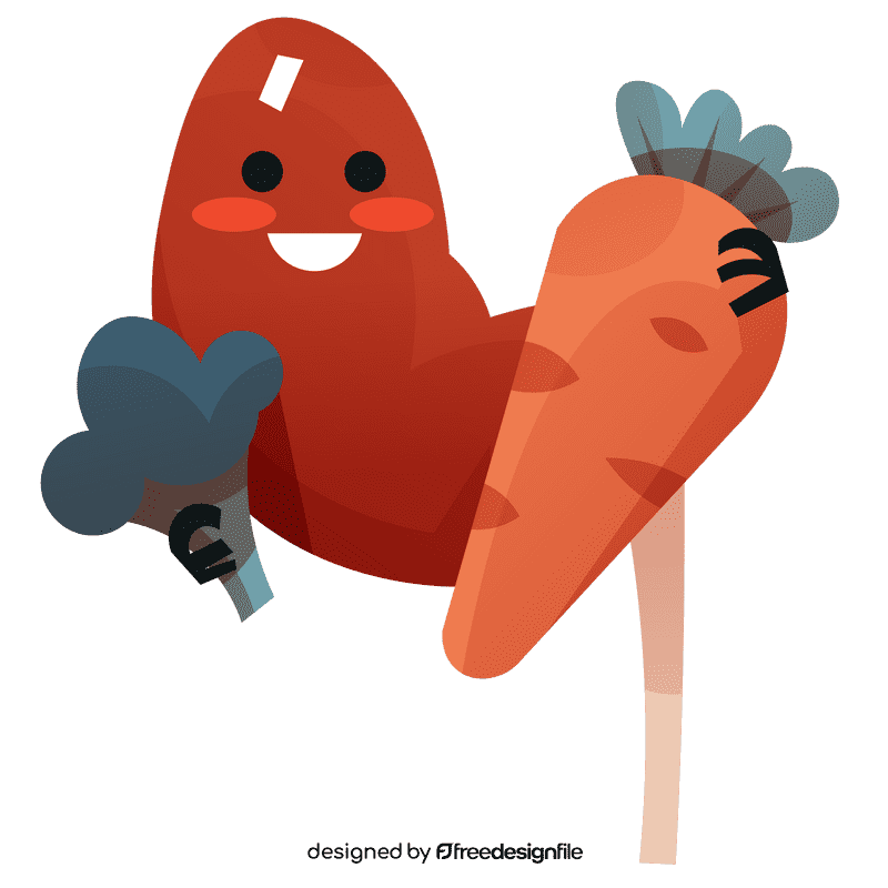 Kidneys healthy clipart
