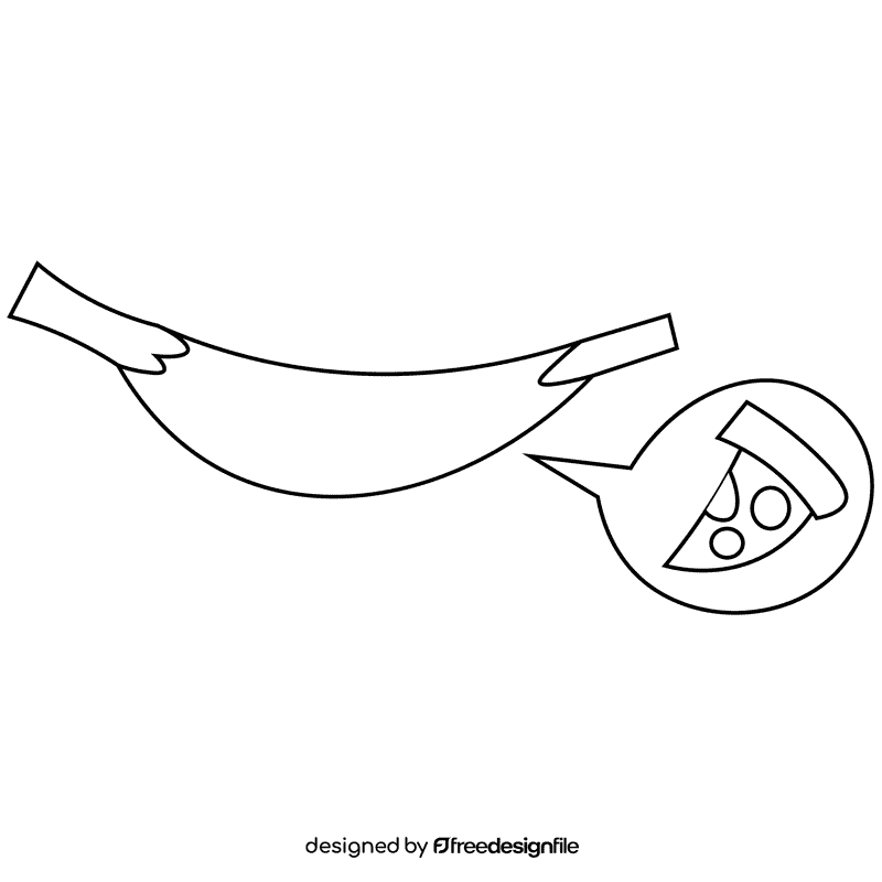 Muscles weak black and white clipart