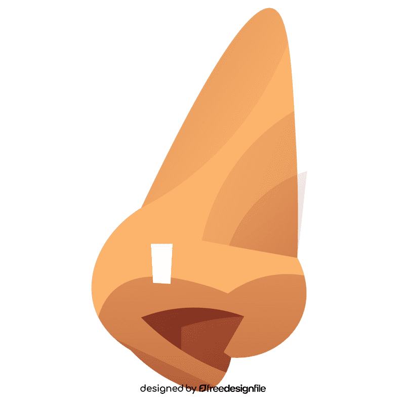 Nose profile clipart