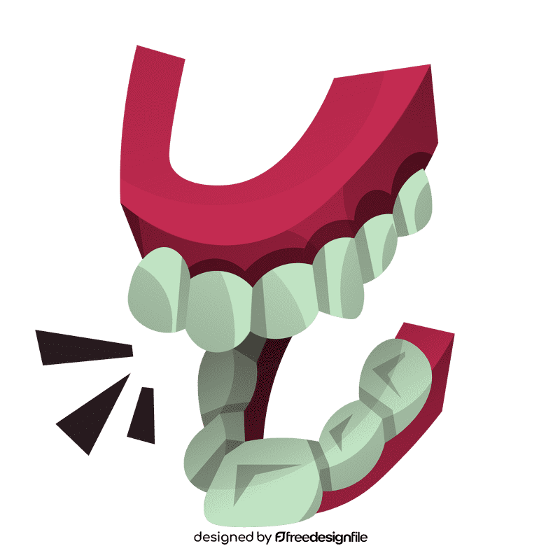 Tooth fake clipart