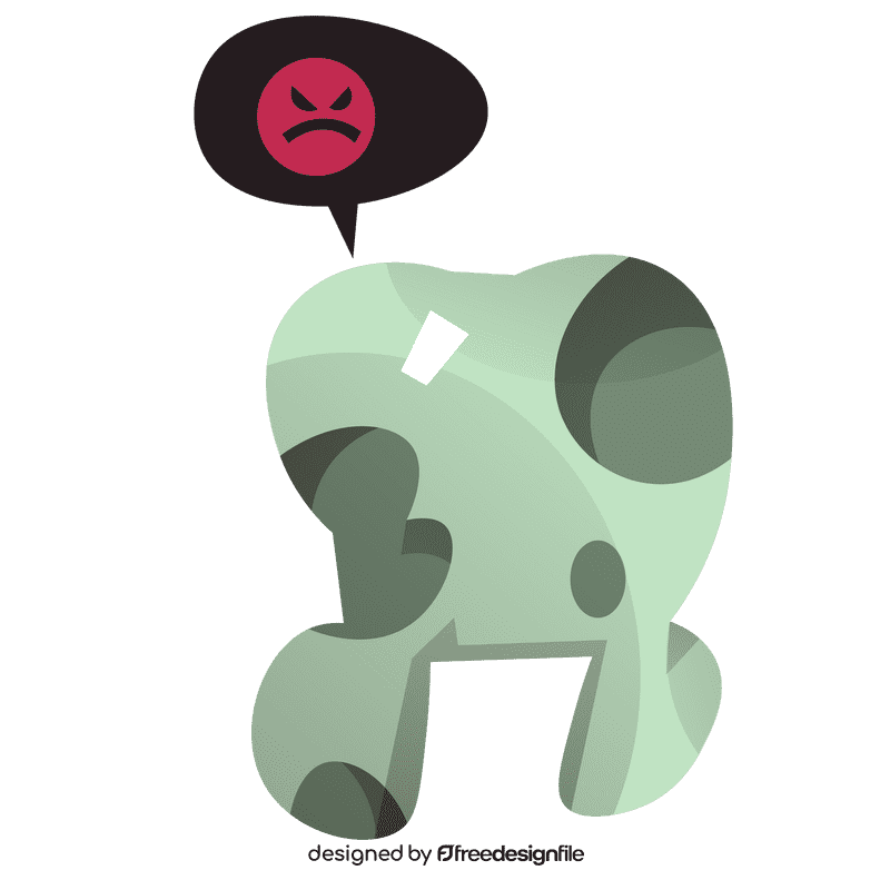 Tooth sick clipart