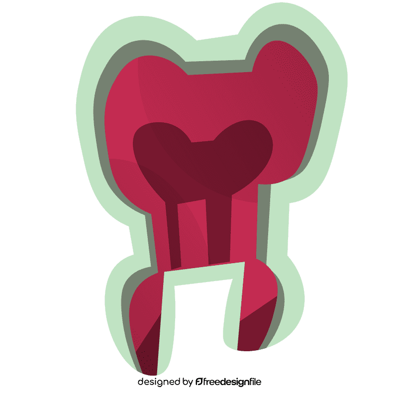 Tooth cut clipart
