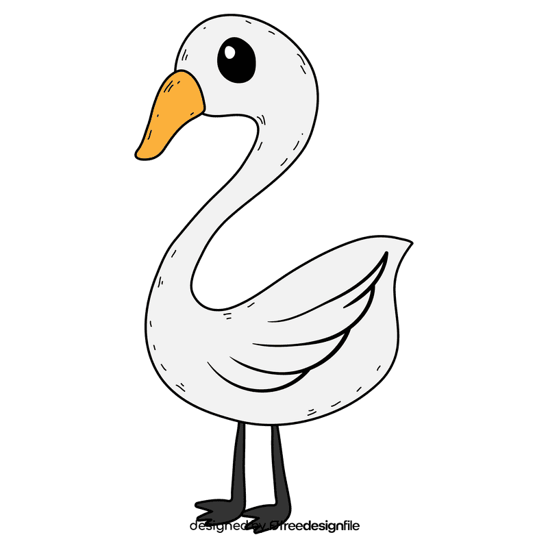 Swan clipart