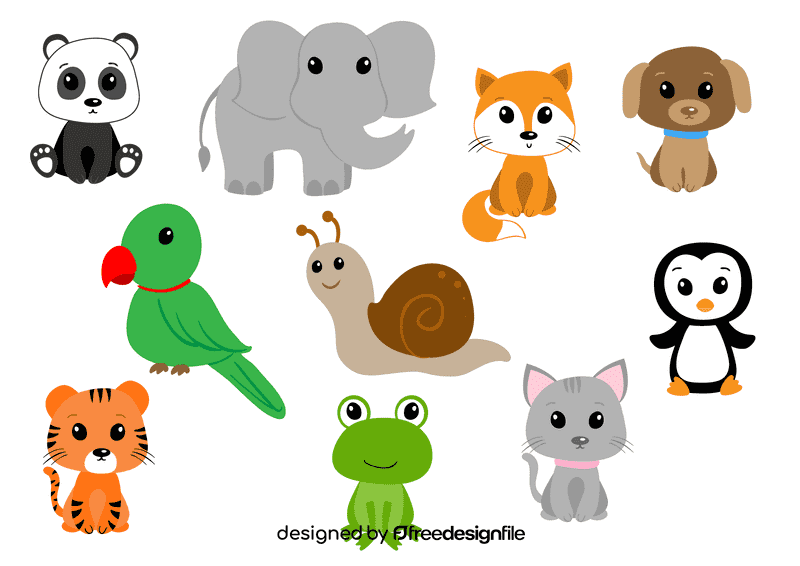 Animals vector
