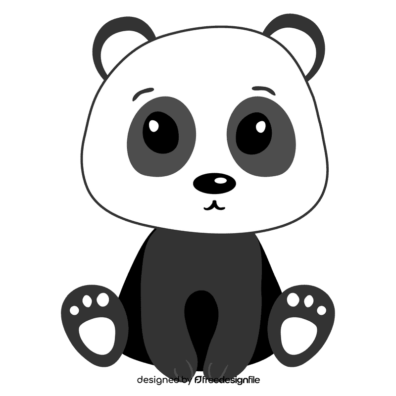 Panda clipart