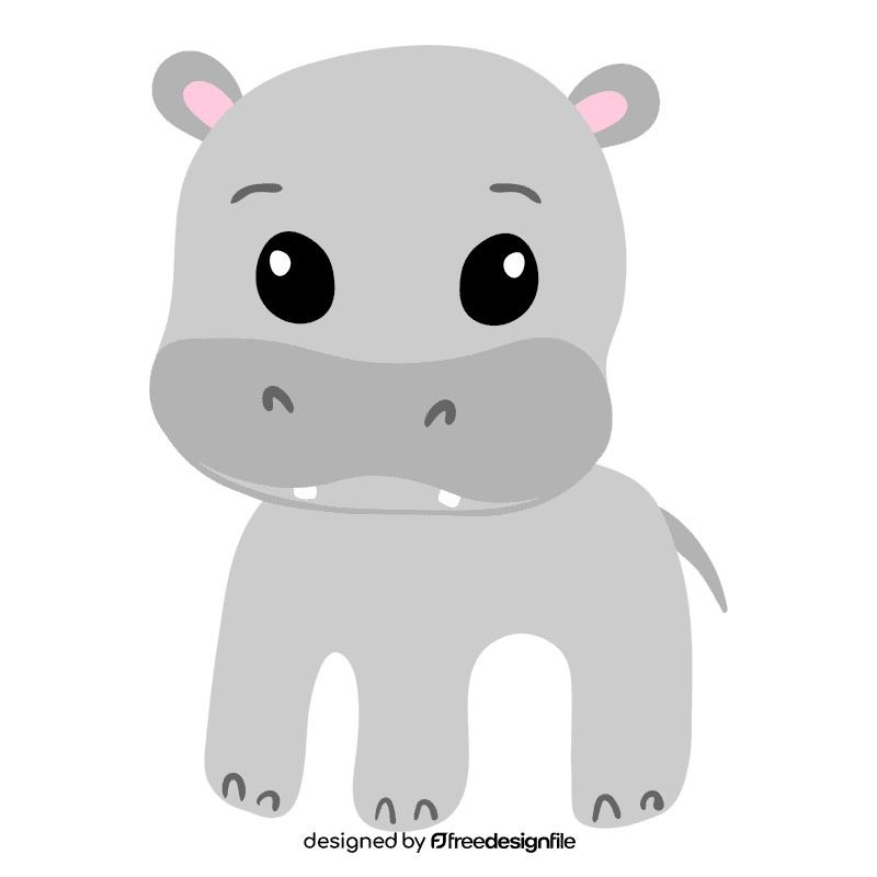 Hipopotamus clipart