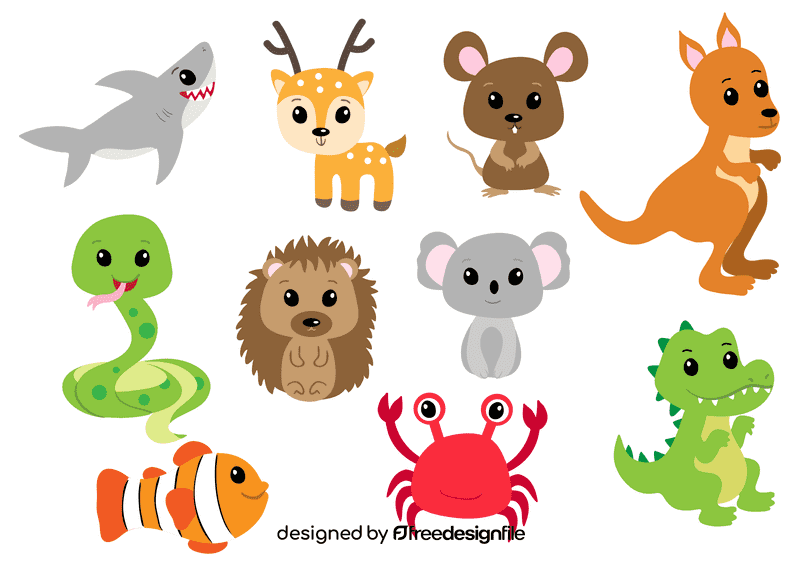 Animals vector
