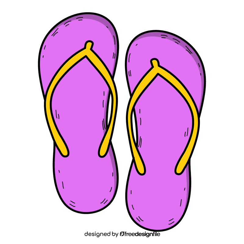 Flipflops clipart
