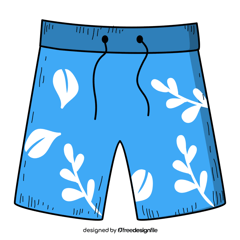 Swim short clipart