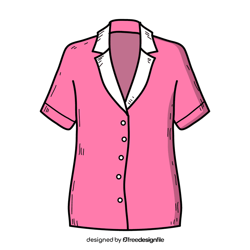 Female blouse clipart