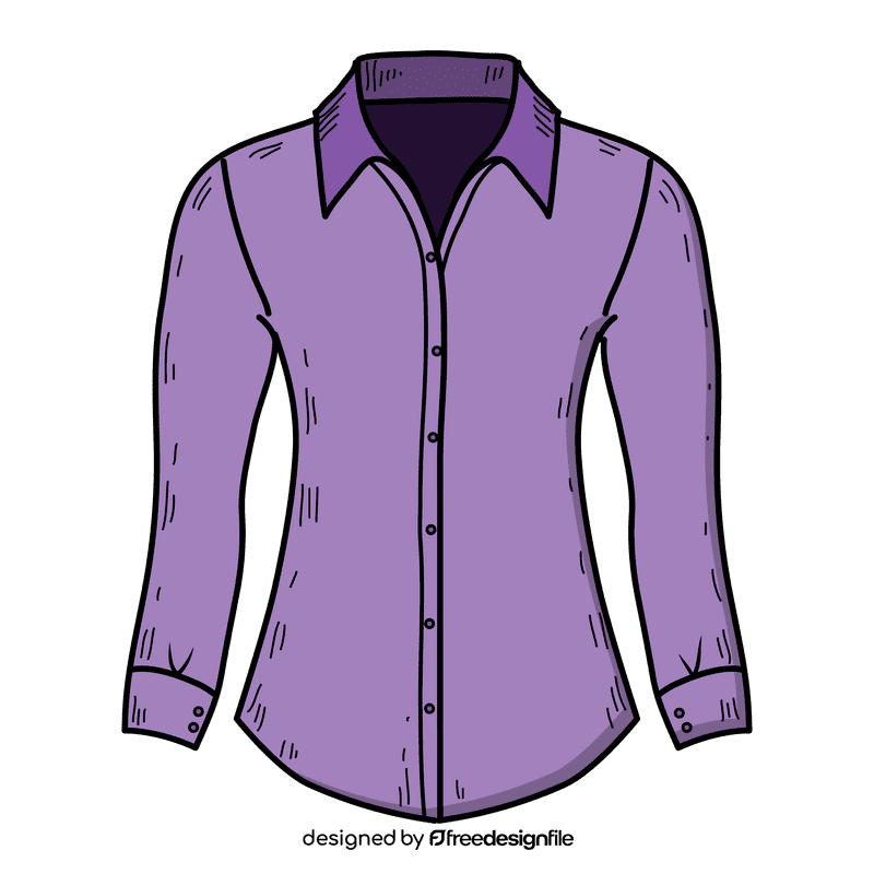 Female shirt clipart