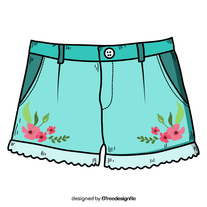 Female short clipart