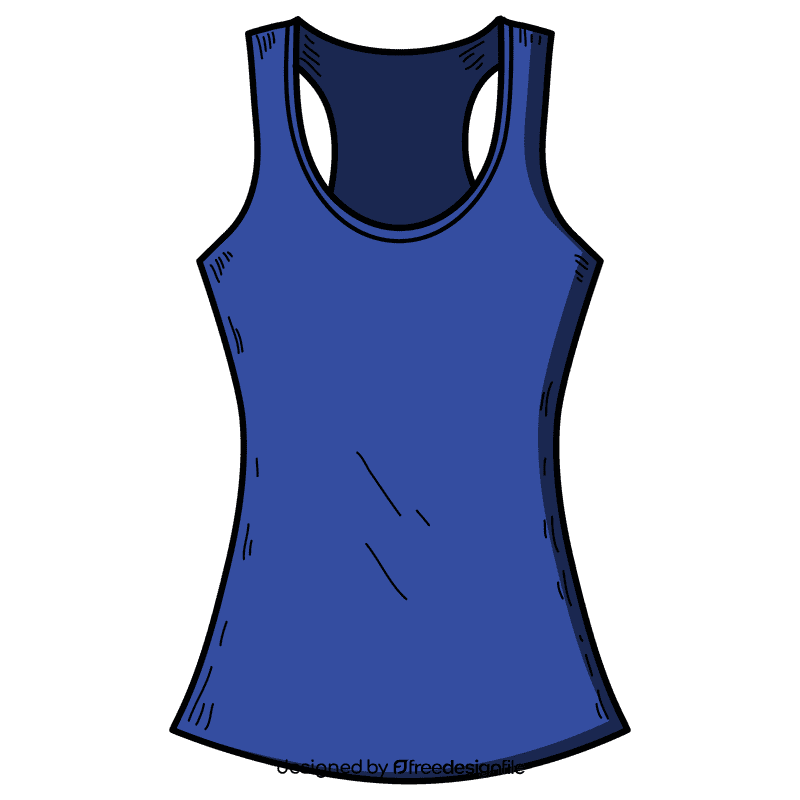 Female tanktop clipart