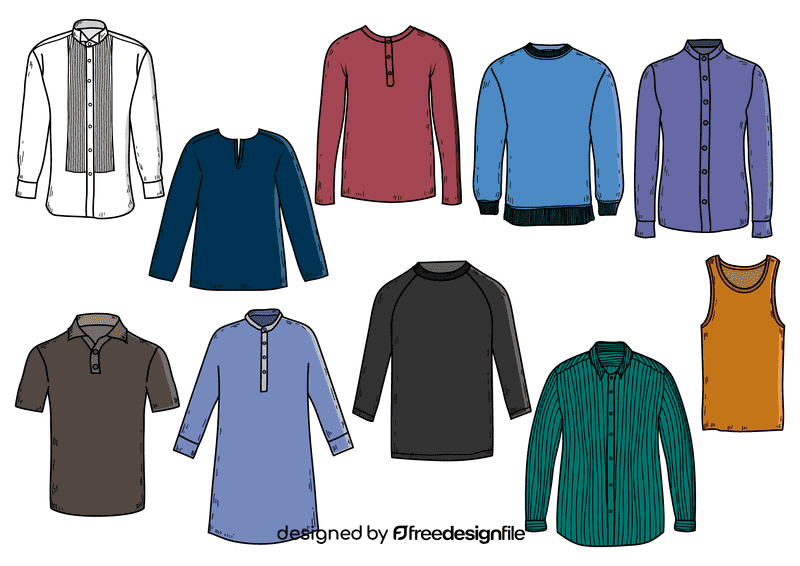 Shirts vector