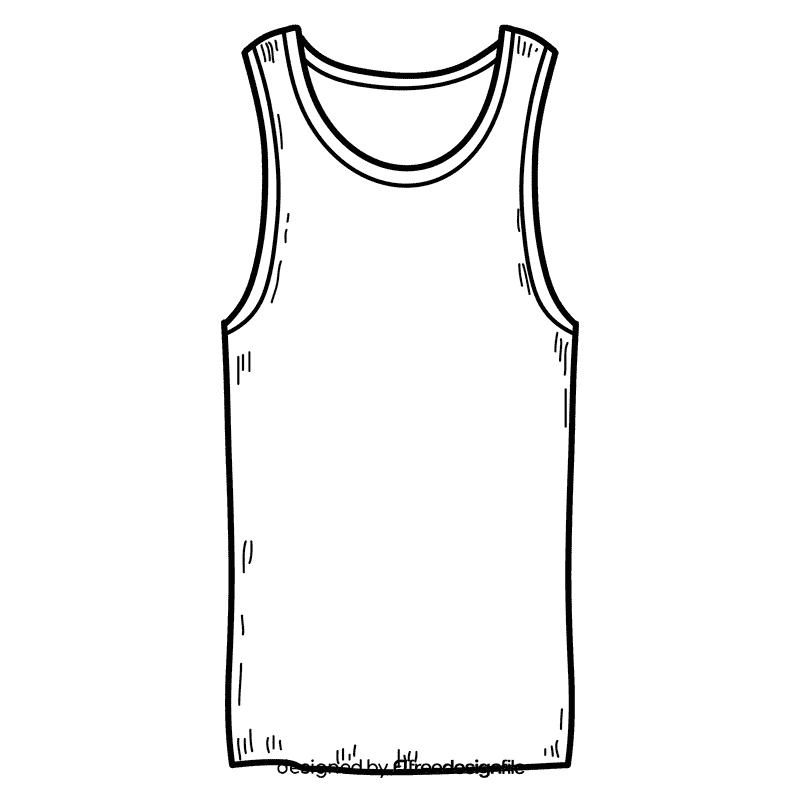 Shirts black and white clipart