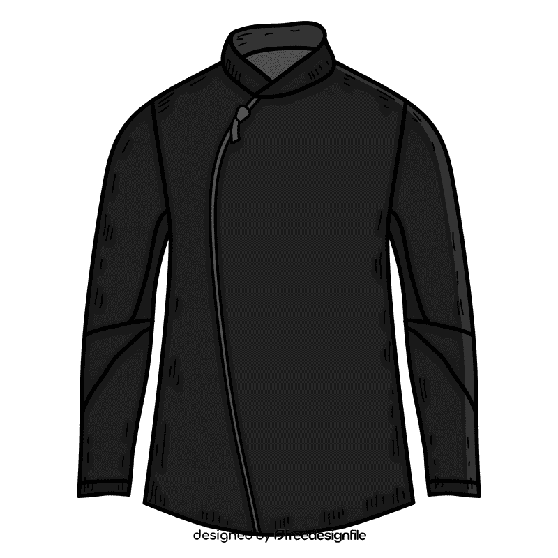 Men fencing jacket clipart