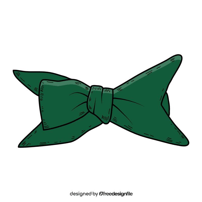 Men arrow feather bow tie clipart
