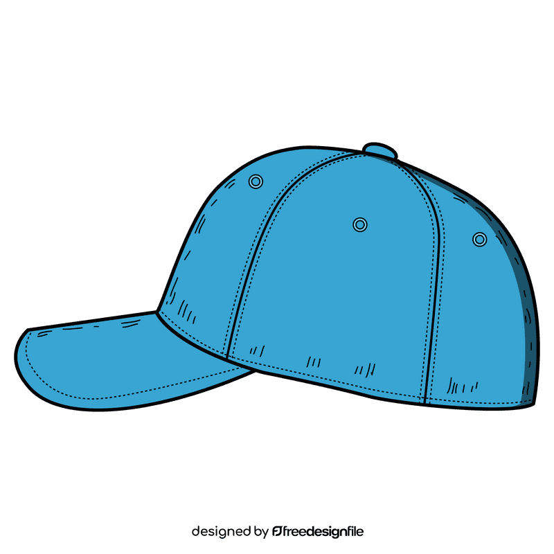 Men baseball cap clipart